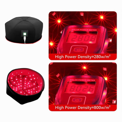 Red Light Therapy Hat — Near Infrared LED Treatment Cap